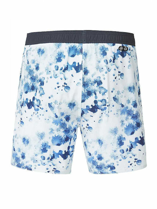 Picture Piau Boardshort 15 Ocean Men's Swimwear Shorts Light Blue with Patterns