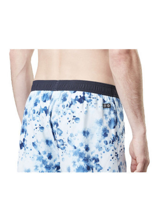 Picture Piau Boardshort 15 Ocean Men's Swimwear Shorts Light Blue with Patterns