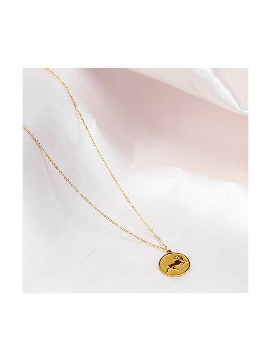 Necklace Zodiac Sign Gold Plated