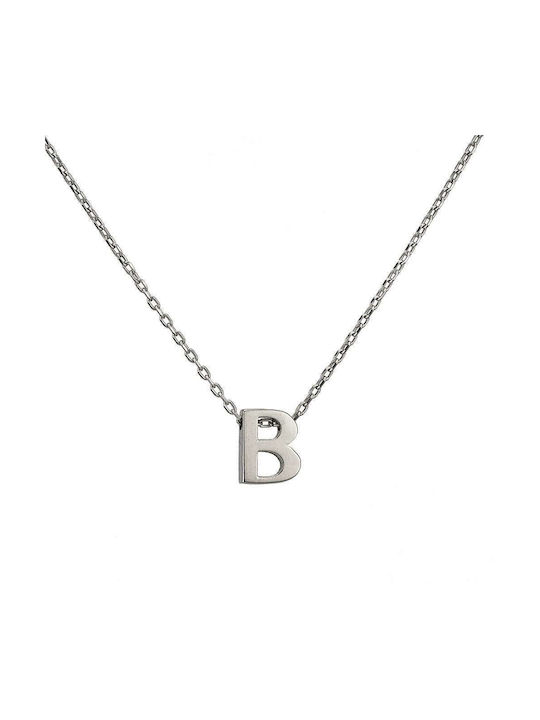 Goldsmith Necklace Monogram from Gold Plated Silver