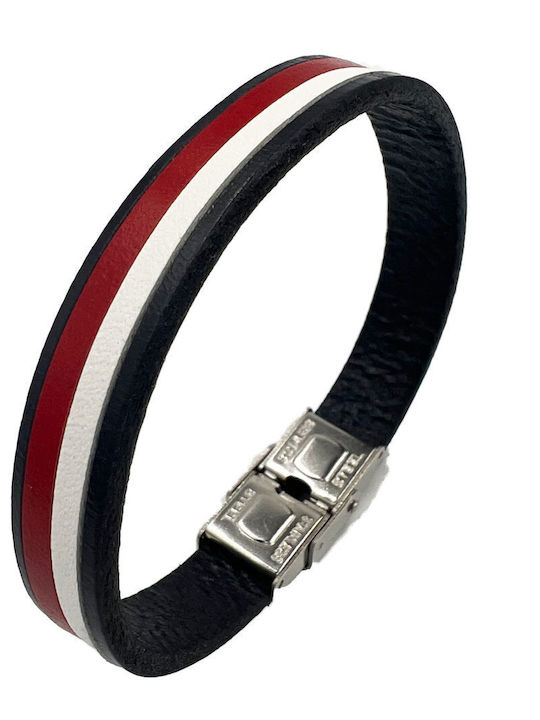 ByLeather Ανδρικό Βραχιόλι από Δέρμα 17cm
