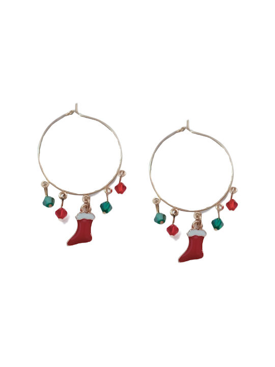 Earrings Hoops Gold Plated