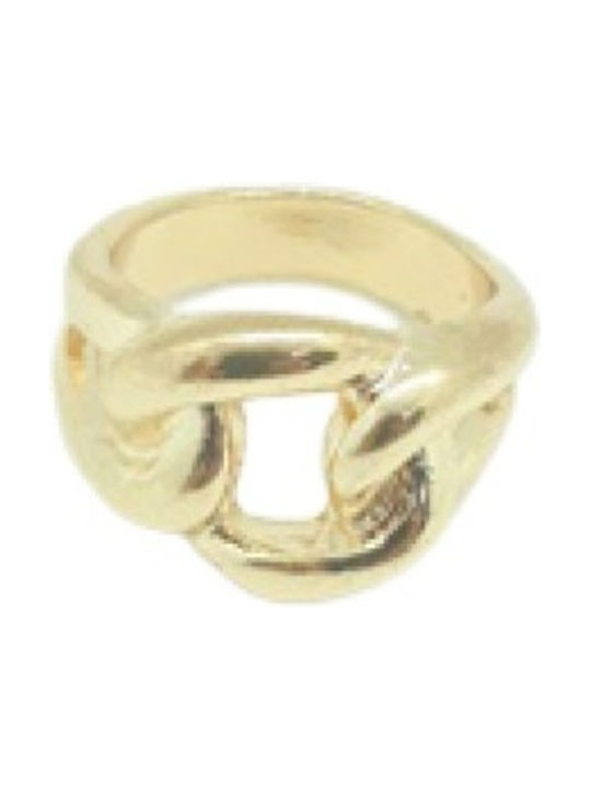 Women's Gold Plated Brass Ring