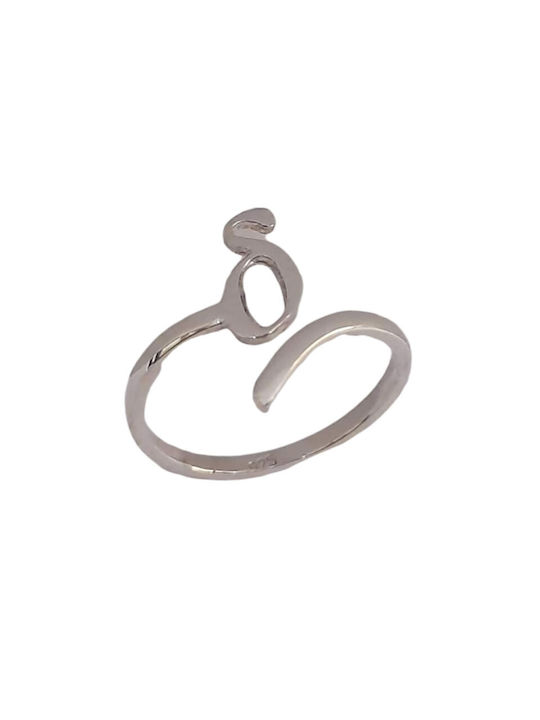 One Damen Chevalier Ring aus Silber