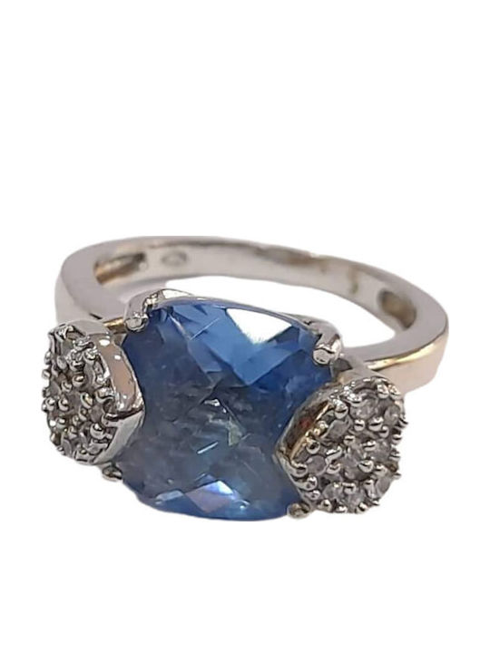 One Jewellery Дамски Пръстен с Камъни от Сребърен