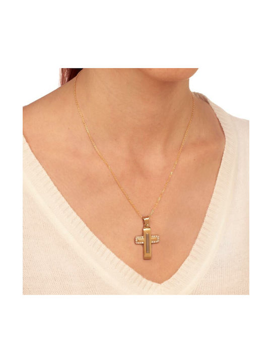 Women's Gold Cross 14K