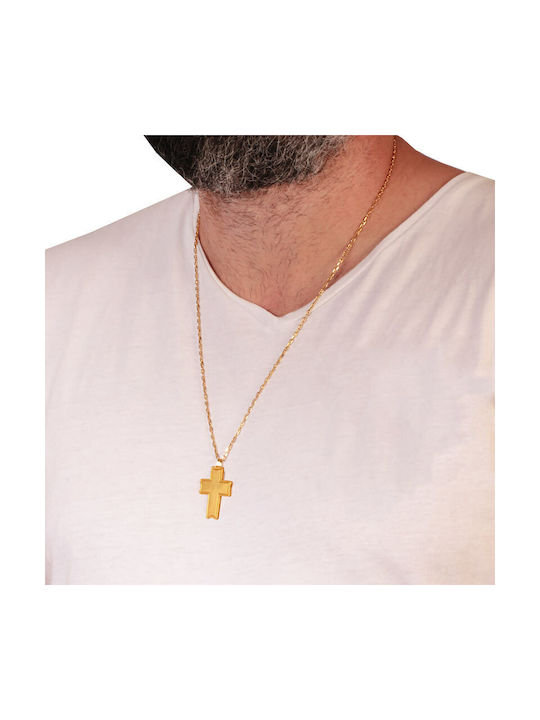 Damen Gold Kreuz 18K