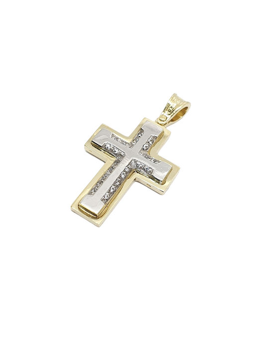 Mentzos Gold Cross 14K