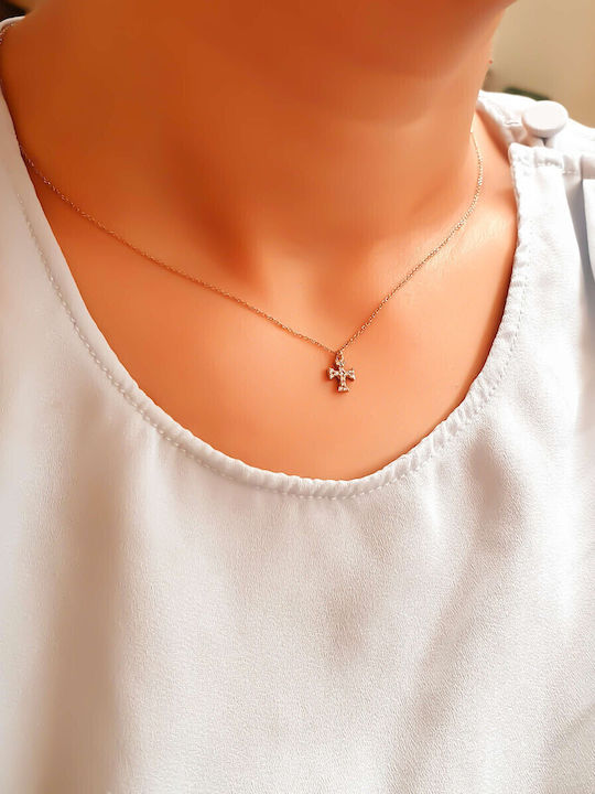 Rose Gold Σταυρός
