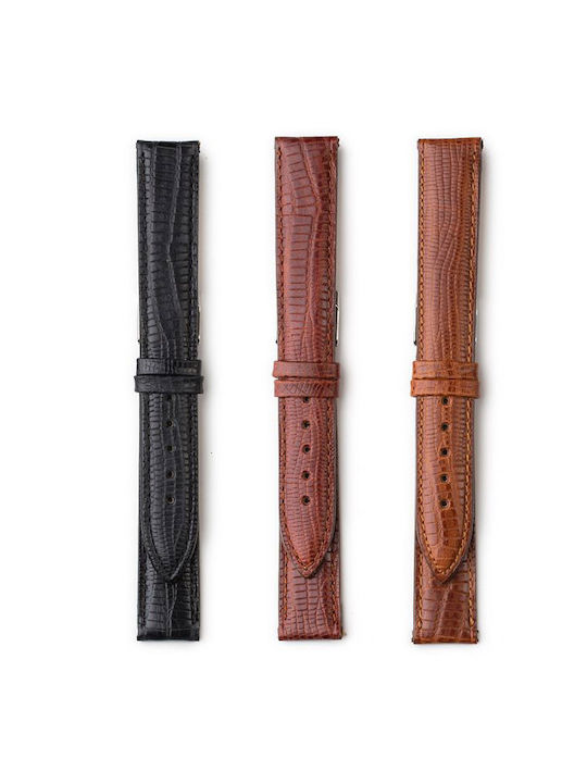 Leather Strap Black 16mm