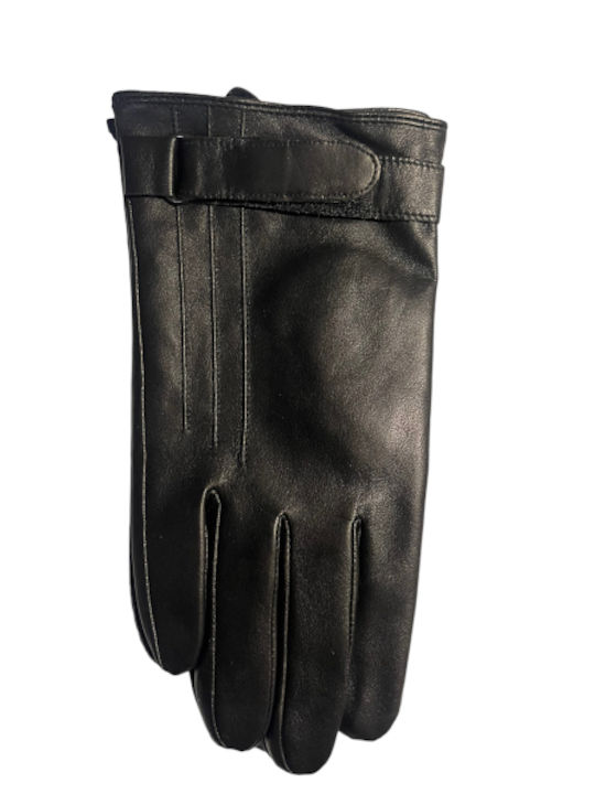 MARKOS LEATHER B-18 Schwarz Leder Handschuhe