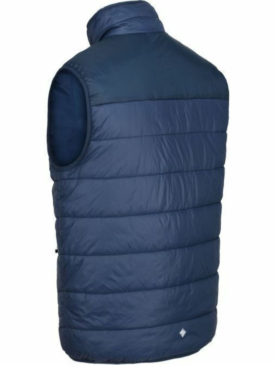 Regatta Men's Freezeway Ii Ii Ärmellos Herren Jacke Puffer Wasserdicht Marineblau