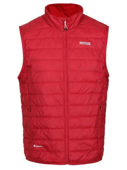 Hillpack Αμάνικο Μπουφάν Puffer Αδιάβροχο Dark Red