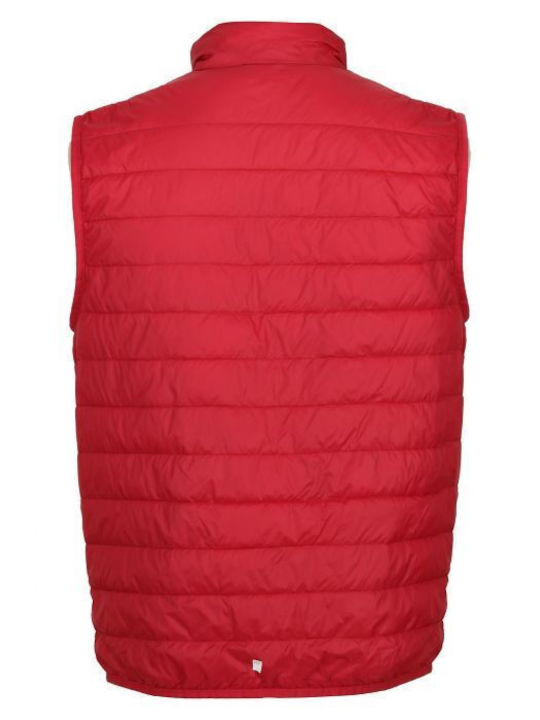 Hillpack Αμάνικο Μπουφάν Puffer Αδιάβροχο Dark Red