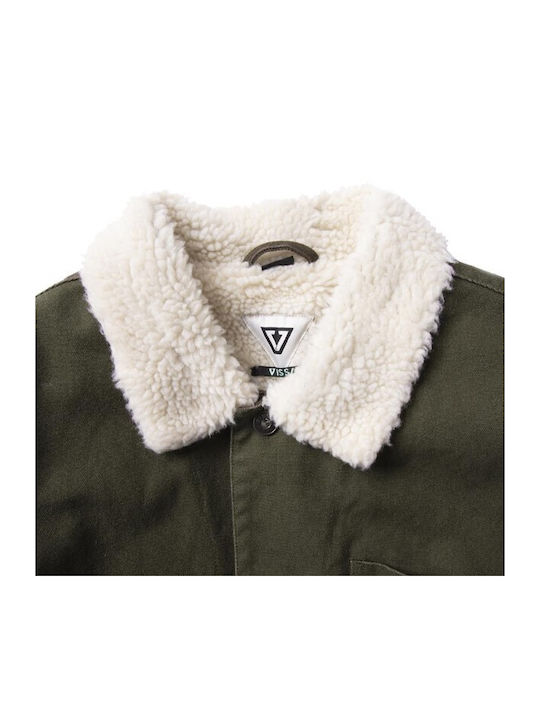 Vissla Pradomar Herren Winter Jacke Lässig Khaki