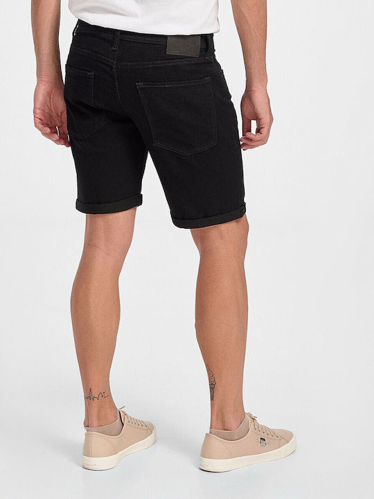 Male Ανδρική Βερμούδα Chino Μαύρη