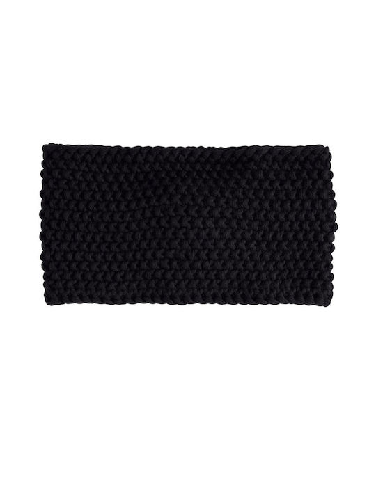 ICHI Flex Γυναικείο Headband Πλεκτό σε Μαύρο χρώμα