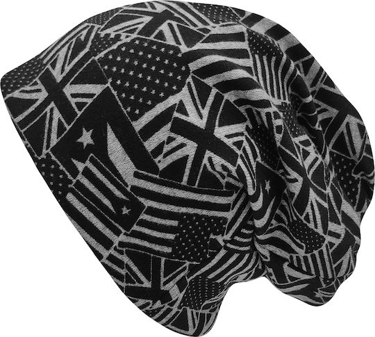 Beanie Unisex Beanie Knitted in Black color