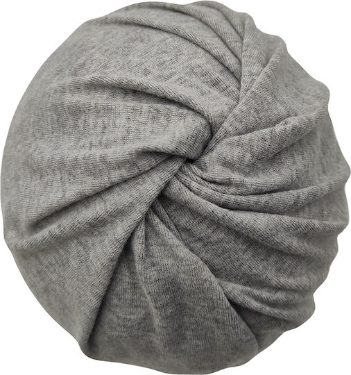 Beanie Unisex Σκούφος Πλεκτός σε Γκρι χρώμα
