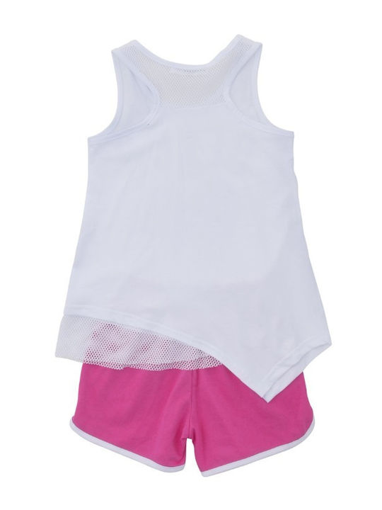 Frenzy Kids Set with Shorts Summer 2pcs White