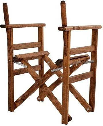Epiplo-Fos Wooden Director's Chair Skeleton 58x51x83.5cm Brown