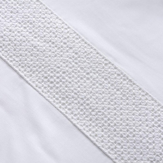 Hauz Σεντόνι King Size 280x290εκ. White