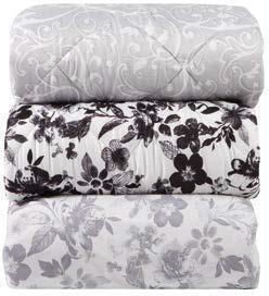 Amo La Casa Πάπλωμα Υπέρδιπλο με Γέμιση Microfiber 250x250εκ. Allegro Μωβ 350 GSM