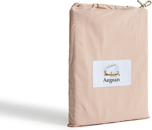 Aigaion Non Iron Сет Калъфки за Възглавници Екрю 51x76см.