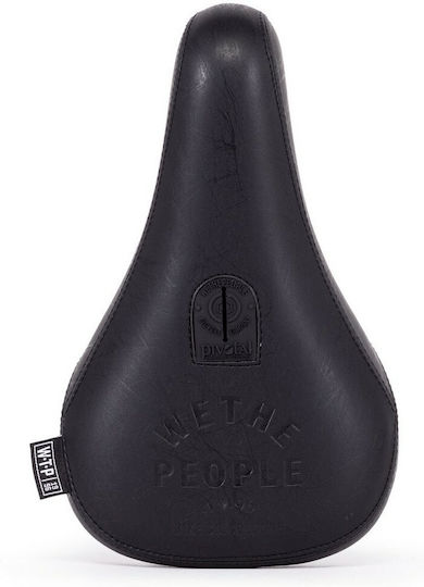 W-T-P Team Pivotal Seat Black Bicycle Saddle BMX