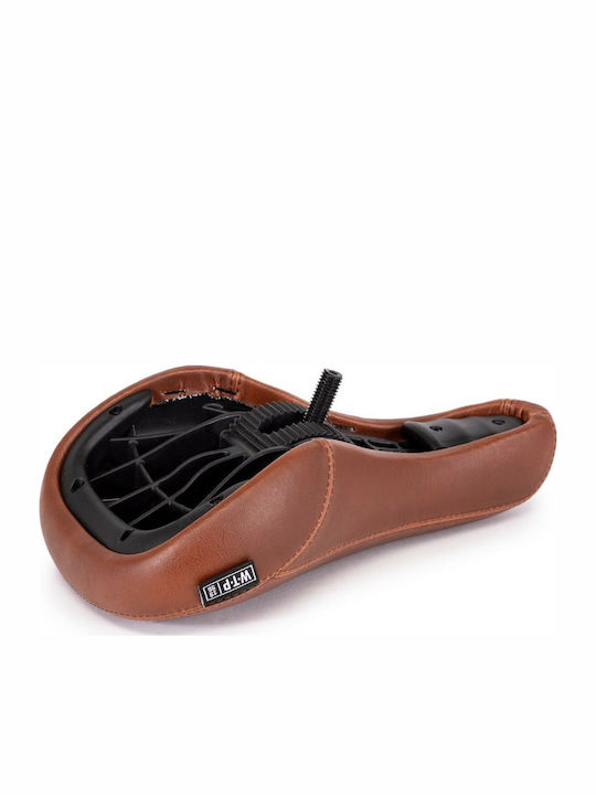 W-T-P Team Pivotal Seat Кафяв Велосипедна седалка BMX
