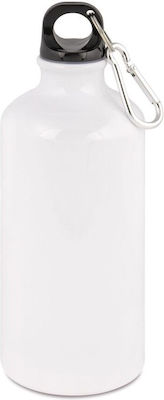 Kids Water Bottle Aluminium White 500ml