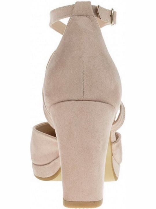 Stefania Pumps Beige