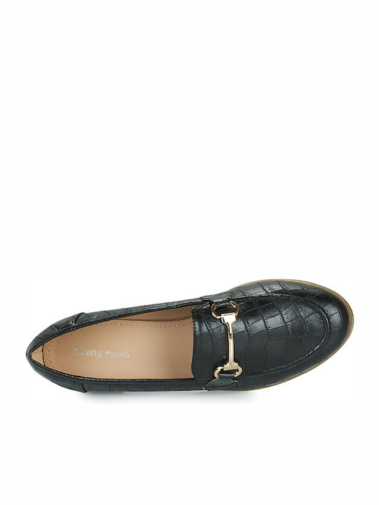 Priva Mocasini Dama Loafers Negru