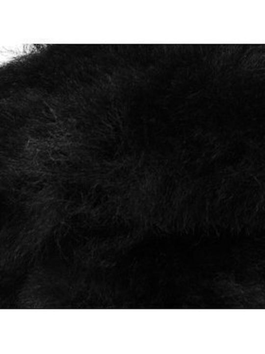 Mayberry Geschlossene Damen Hausschuhe Schwarze