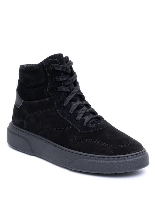 Perlamoda Sneakers Men's Suede Boots Black