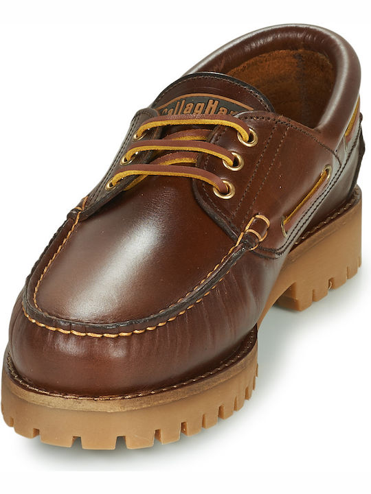 Leder Herren Mokassins in Braun Farbe