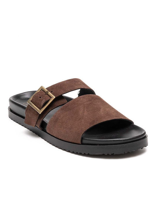 Perlamoda Men's Sandals Brown