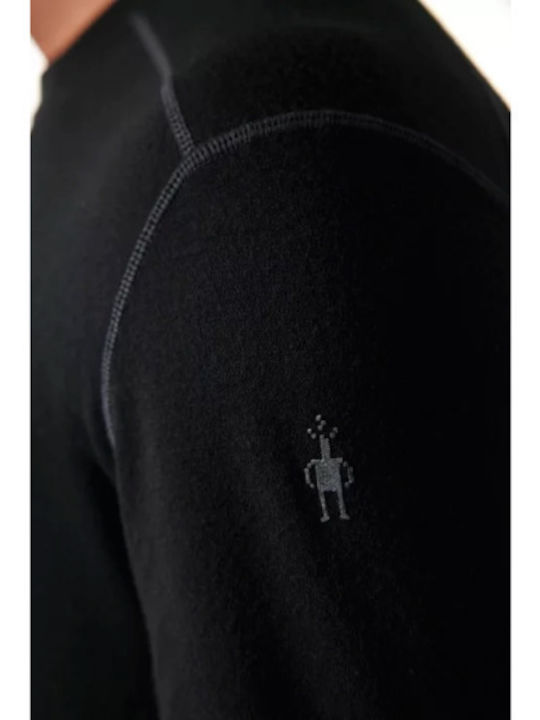 Smartwool Classic Thermal Merino Baselayer Herren Thermo Langarmshirt Schwarz