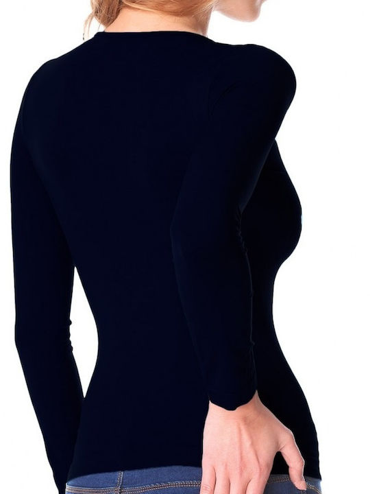 Diana Long Sleeve Black Tricou pentru femei