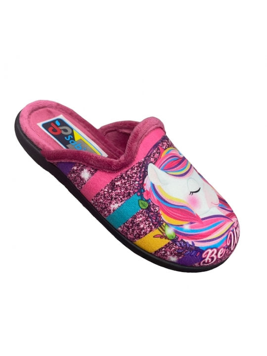 Sabino Kids Slippers Fuchsia