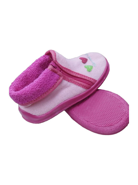 Fatsoules Anatomic Kids Slippers Boots Pink