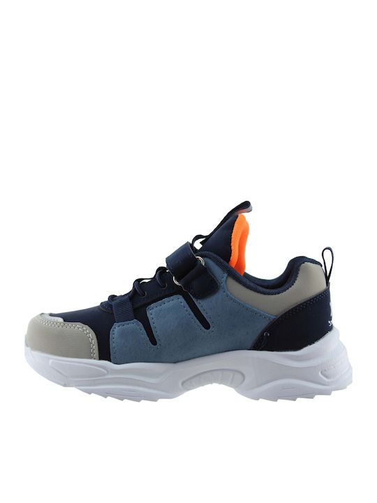 Παιδικά Sneakers με Σκρατς Μπλε