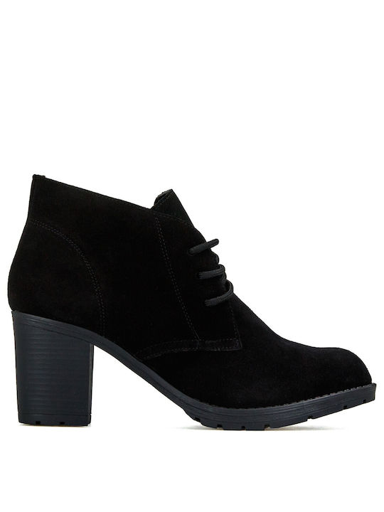 Silia D Suede Women's Ankle Boots Black