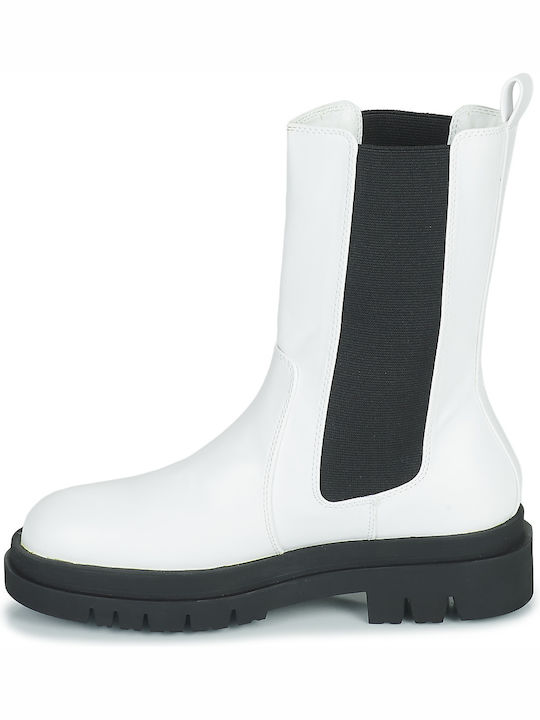 Paula Damen Chelsea-Stiefel Weiß SLH631-05-Weiß