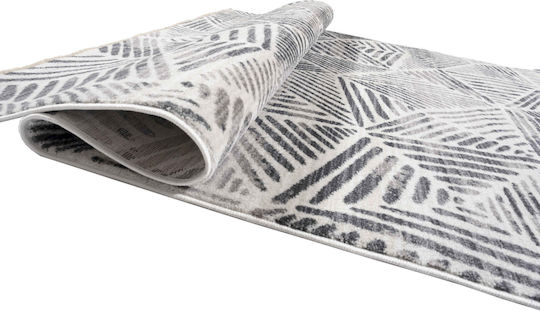 Set Modern Covoare pentru dormitor Cotton Gray MYSTICPOL4023SILBEDSET 3buc