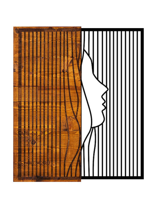 Wooden Wall Hanging Decor 48x58cm