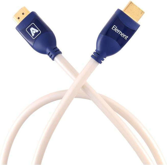 Atlas Cables Element Кабел HDMI Мъжки - HDMI Мъжки 2м Черен