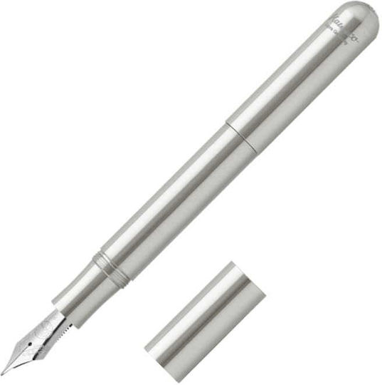 Kaweco Supra Steel Writing Pen Broad Silver made of Steel