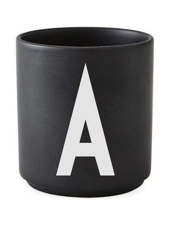 Design Letters Porcelain Cup Blue