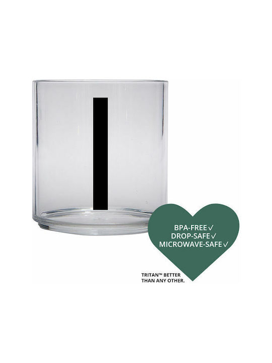 Design Letters "i'' Glas Wasser aus Plastik 220ml 1Stück
